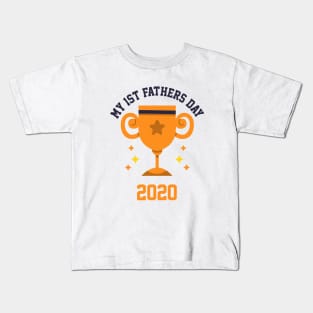 My 1st Fathers Day 2020 Kids T-Shirt